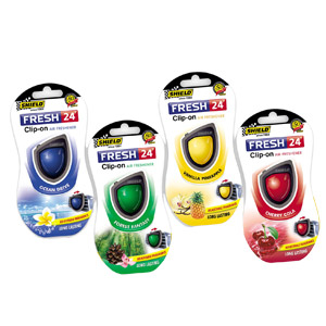 Shield Fresh 24 Clip On Air Fresheners