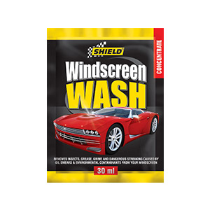 Windcreen Wash Sachet Shield