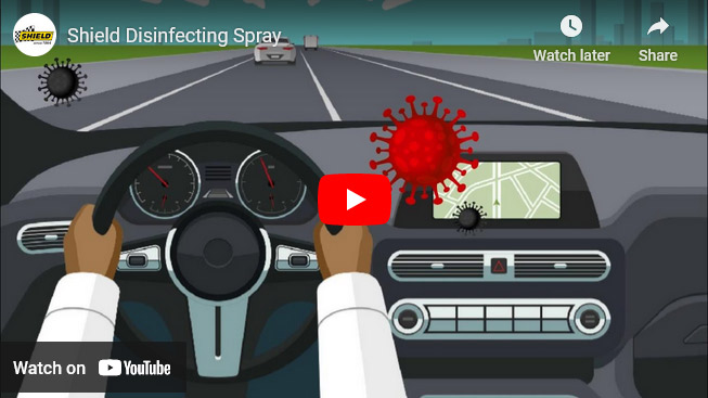 Shield Disinfecting Spray Video
