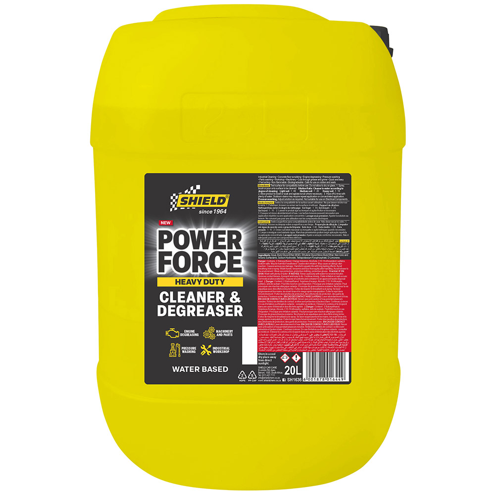 Shield Power Force Heavy Duty Cleaner & Degreaser 20l