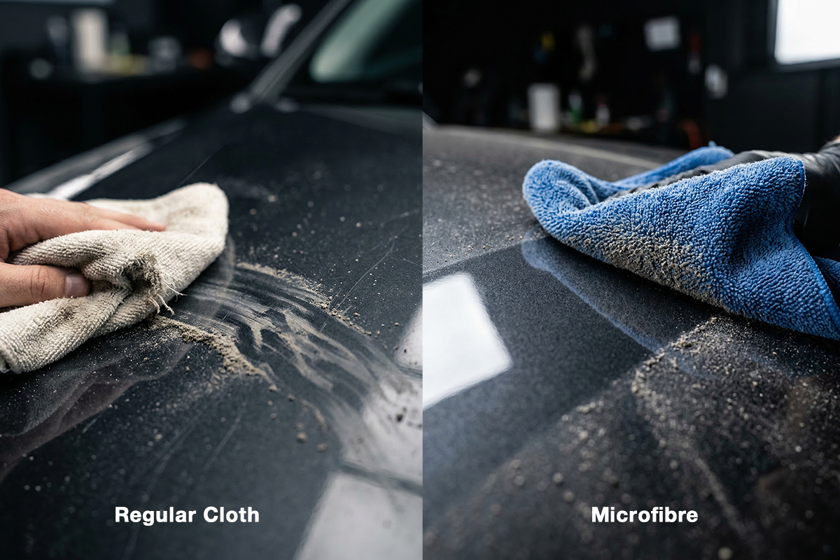 microfibre vs cotton cloth