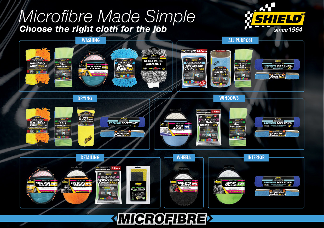 microfibre car cleaning