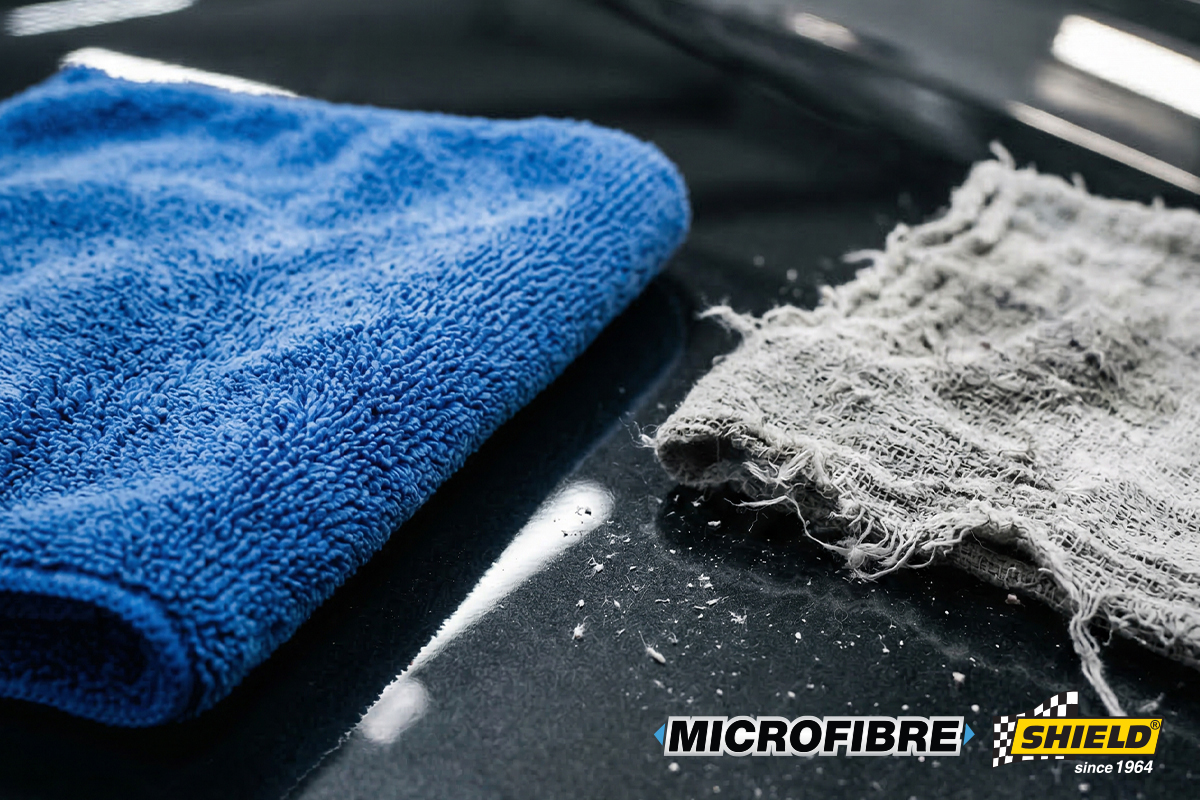 microfibre vs cotton car cleaning