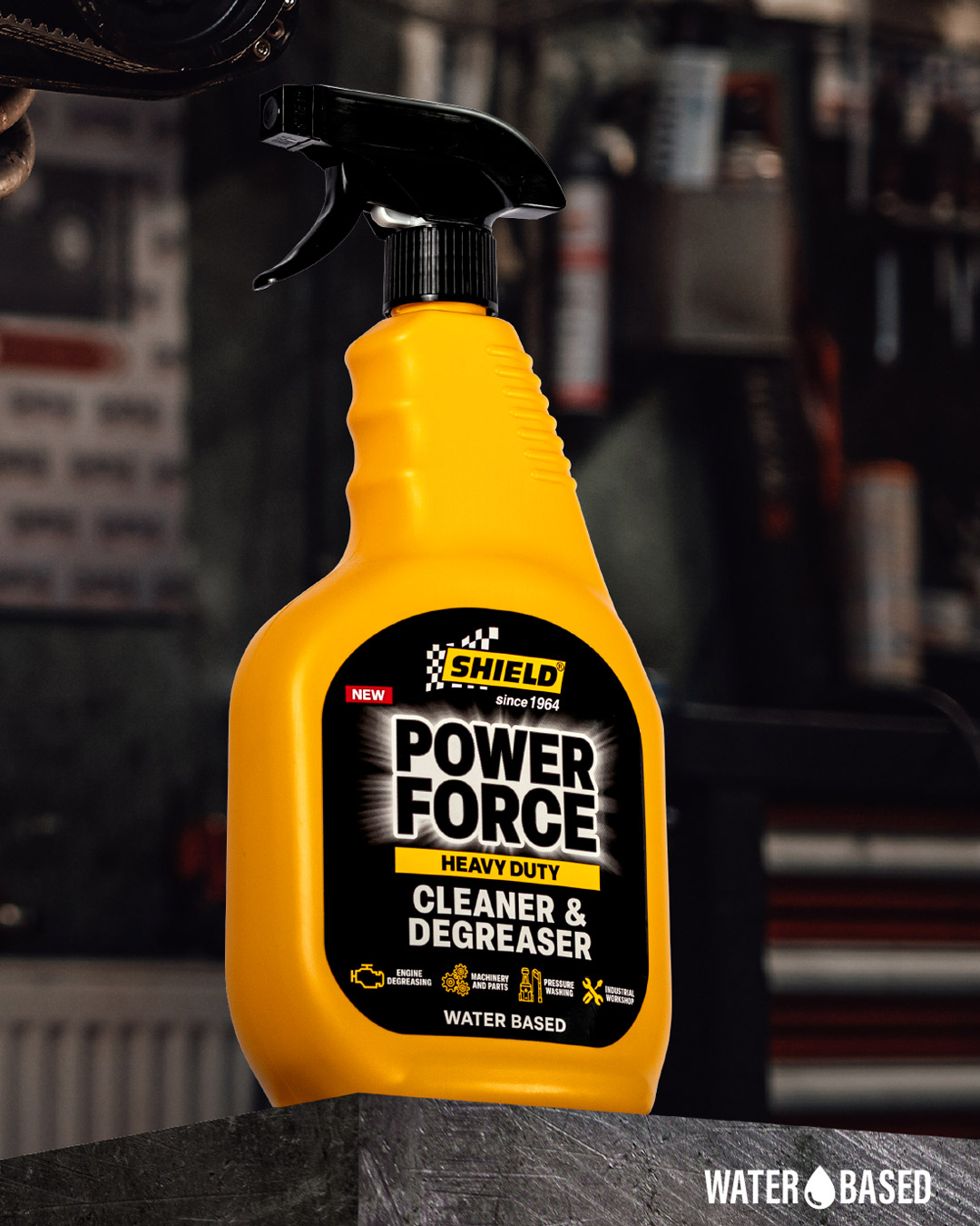 Shield Power Force Water Based Heavy Duty Cleaner & Degreaser